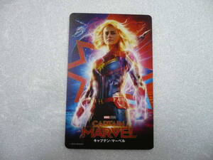 ★　使用済　ムビチケ　半券　映画　★　キャプテン・マーベル　★　　CAPTAIN MARVEL