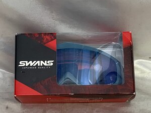 SWANS スワンズ スキー スノー ゴーグル パステルブルーミラー×偏光ピンク タグ付き カラー: アッシュブルー 未使用タグ付き品