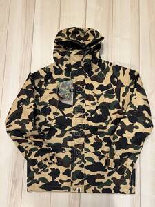 【新品未使用】A BATHING APE GORE-TEX 1ST CAMO SNOWBOARD JACKET M