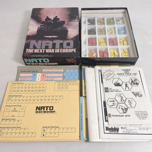 ◆Hobby Japan /ホビージャパン ボードゲーム NATO THE NEXT WAR IN EUROPE◆D3-K