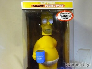 新品 ファンコ 12インチ ホーマー シンプソンズ TALKING ROBBLE-BANK HOMER SIMPSONS ワッキーワブラー バブルヘッド ボブルヘッド