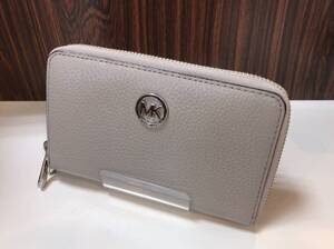 MICHAEL KORS マイケルコース 長財布 フォンウォレット グレー JS-455299