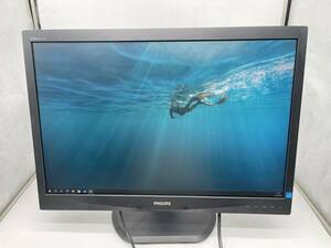 美品 PHILIPS 240B4Q　24型ワイド　DVI VGA DP 1920X1080