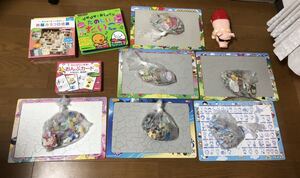 幼児向け玩具セット　たまひよ楽器あそび絵本　学研おんぷカード　debika無限カラコロ迷路　ソフビ鳴くブタ　パズル6点アンパンマンキティ