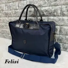 完売品 Felisi フェリージ 2wayビジネスバッグ ブリーフケース 自立