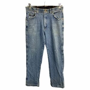 Wrangler デニムパンツ W34 ラングラー レギュラーフィット ブルー メキシコ製 古着卸 アメリカ仕入 2312-643