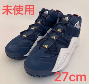 未使用 adidas 27.0cm アディダス TOP TEN 2000 FW1228 トップテン 紺 白 ネイビー ホワイト 27コービーブライアント Kobe Bryant topten