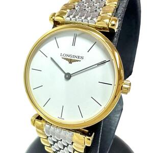 LONGINES/ロンジン ラ グランクラシック（グランドクラシック） L4.209.2 コンビ 腕時計 ステンレス/GP クオーツ レディース