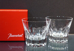 Baccarat バカラ クリスタル エトナ ロックグラス ペア 2客セット 専用箱付　　検/タンブラー酒器ロック酒器クリスタルガラス