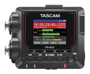 ★TASCAM FR-AV2 32ビットフロート対応 2ch ポータブル フィールドレコーダー/タイムコードジェネレーター★新品送料込