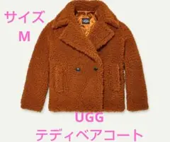 【新品】UGG　アグ☆テディベアコート　ボアコート☆ブラウン☆Мサイズ　レア