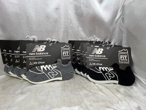 NEW BALANCE ニューバランス スニーカー柄ソックス 10点セット JASL8222 サイズ L 未使用保管品