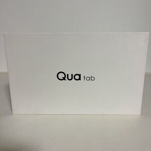 未使用品 Qua tab 02 KDDI HUAWEI タブレット ファーウェイ HWT31 ブラック