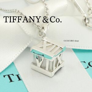 【美品】ティファニー TIFFANY＆Co. アトラス キューブ ネックレス AG925