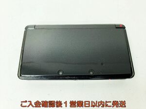 【1円】ニンテンドー3DS 本体 コスモブラック CTR-001 任天堂 初期化済 未検品ジャンク E01-936rm/F3