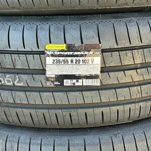 新品 2024年製 ダンロップ SP SPORT MAXX 060+ 235/55R20 1本 235/55-20 スポーツ マックス 要納期確認 国内正規品 4本送料込119000円