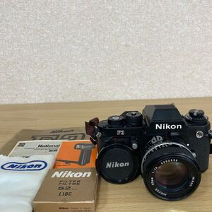 Nikon F3 ニコン 1528525 レンズ NIKKOR 50mm 1:1.4 取扱説明書 付属品付きフィルムカメラ 一眼レフカメラ 1 カ 7061