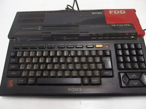 ☆SONY MSX2 HB-F1XD HITBIT ソニー パーソナルコンピューター