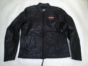 ハーレー　HARLEY DAVIDSON　本革　レザージャケット　シングルライダースジャケット　Ｍ　98112-07VA　中古美品