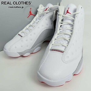 【未使用】NIKE/ナイキ AIR JORDAN 13 RETRO/エア ジョーダン 13 レトロ ウルフ グレー 414571-160 28.5 /080