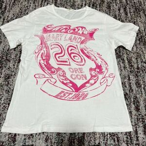 GU Ｔシャツ レディースM　ホワイト　白半袖Tシャツ Tシャツ