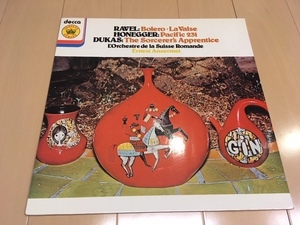 RAVEL Bolero&LaValse[ＬＰレコード]HONEGGER Pacific231