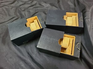 ■本物ブルガリ時計用BOX3個セット■BVLGARIボックス.箱.ケースそのJ