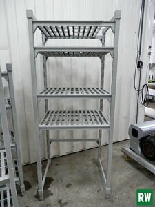 カムシェルビング 4段ラック CAMBRO/キャンブロ CSP72 幅750㎜ 奥行600㎜ 高さ1830㎜ プレハブ冷蔵庫にも [3-239129]