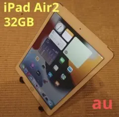 4HG6V 完動品iPad Air2(A1567)本体32GB送料込au