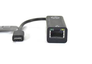 HP USB-C TO RJ45 Adapter/RTL8153-03/HP Type-C TO RJ45 LAN変換器/中古品