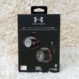 【美品・完動品】JBL UA Sport Sport Wireless FLASH ジェービーエル アンダーアーマー UNDER ARMOUR ワイヤレス　イヤホン ブラック 黒