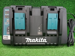 中古品 マキタ makita 7.2V～18V 2口急速充電器 スライド式 DC18RD