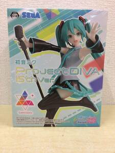 【未開封品・フィギュア】：初音ミク Project DIVA MEGA39’s Luminasta 初音ミク Project DIVA 15th Ver (20241107)②