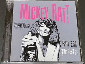 ◆即落◆良品◆廃盤レア◆MICKEY RATT/RATT ERA THE BEST OF◆RATTの名曲をGeorge Lynch(g),Tracii Guns(g)が弾いてます◆DVD付き2枚組◆