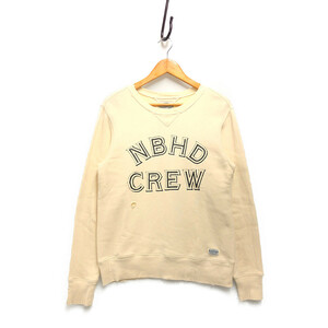 NEIGHBORHOOD ネイバーフッド 14AW UNIX / C-CREW LS クルーネック ロングTシャツ オフホワイト系 サイズS 正規品 / B4518