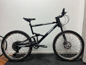 Cannondale Jekyll 1000 L size 整備済 MTB SHIMANO キャノンデール1 x 11 DEORE XT 26インチ レフティー Lefty Mavic シマノ XTR ジキル