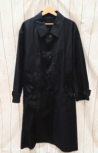 stein 23SS ST.481-1 Overlapped Balmacaan Coat サイズS シュタイン ステンカラーコート バルマカーン ブラック メンズ デザイナーズ