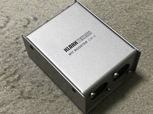 ☆KLARK TEKNIK MIC BOOSTER CM-2 2ch. マイクプリアンプ 中古2☆