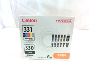 1000円スタート インクカートリッジ CANON BCI-331+330 6色マルチパック キャノン 標準容量 未開封品? 外箱付 WHO HH1002