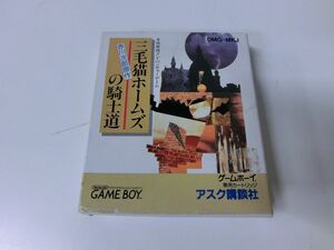 三毛猫ホームズの騎士道 GB ゲームボーイ ※箱・説明書付き・起動確認済み