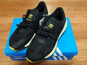 adidasスニーカー　ZX ALKYNE ブラック×イエロー 28cm