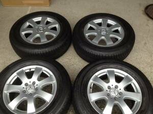 〓中古品 ベンツＲ２５１純正 7.5x17+56 MICHELIN 235/65-17付き