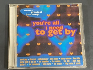 MOTOWN"S GREATEST LOVE SONGS / マービンゲイ、ダイアナロス、スティーブワンダ-、テンプテーション　ビリープレストン