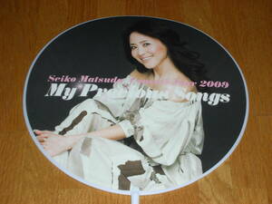 松田聖子　うちわ　concert tour 2009 My Precious Songs