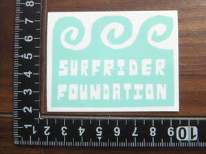 ◆新品U.S.限定サーフライダー【Surfrider　Foundation】ロゴHWステッカー限定◆送料230円～