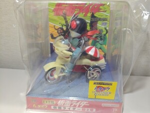 新品未開封 EX三輪車 仮面ライダー 仮面ライダー旧２号 プレミアムバンダイ限定 限定 プレバン 旗 フラッグ ソフビ Sofvi ゼンマイ Aタイプ