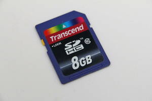 8GB SDHCカード　Transcend class10
