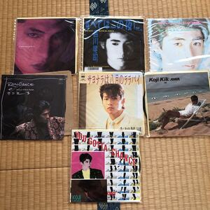 吉川晃司 レコード 7枚セット