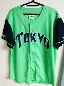 東京ヤクルトスワローズ 緑パワーメント レプリカユニフォーム フリーサイズ