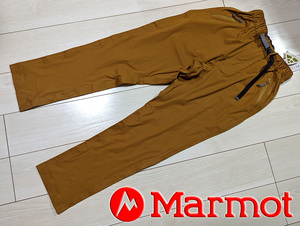 ◆新品 Marmot マーモット 四角友里コラボ 耐水撥水 ソフトシェルパンツ レディス L 定価26,400円 山吹色 クチバ アウトドア 登山 山登り